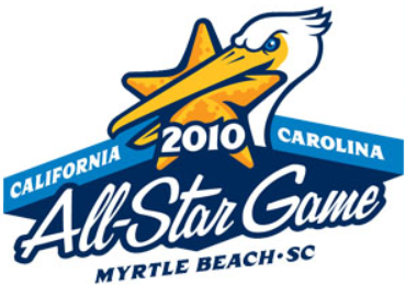 Carolina League all-star game 2010 primary logo iron on transfers for T-shirts